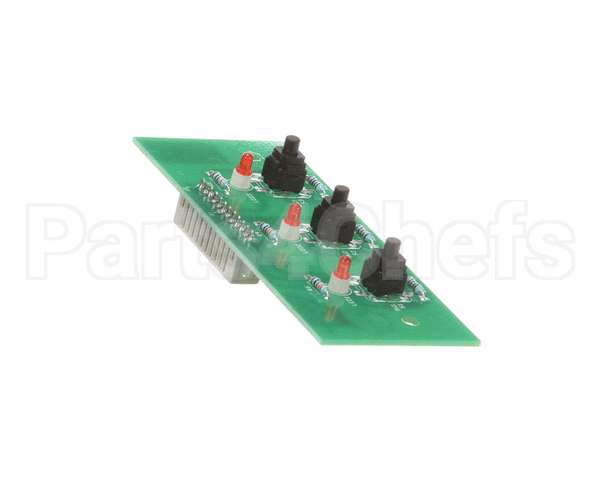 39122 Blodgett Board, 3 Button Pcb