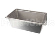 39368 Giles Pan, Breading, Ss, 8-In, W/Hole & Emboss