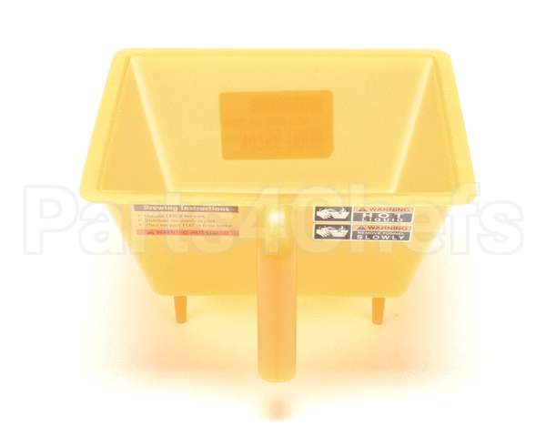39756.1005 Bunn Kit, Funnel Assembly Sq Yellow