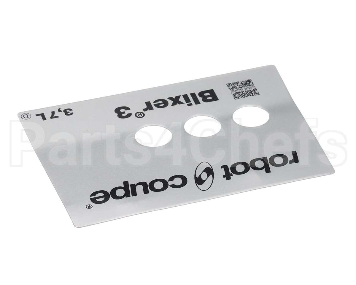 39784.0000 Robot Coupe Front Plate Assembly Blixer3D