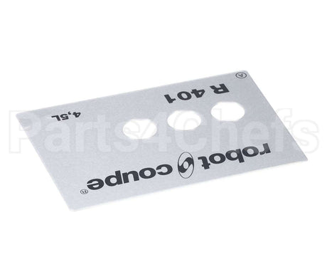 39803 Robot Coupe Front Plate R401 Series A