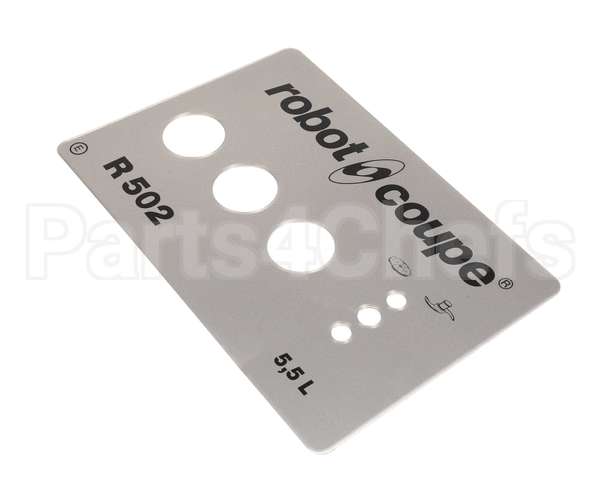 39818 Robot Coupe Front Plate Assembly R502E