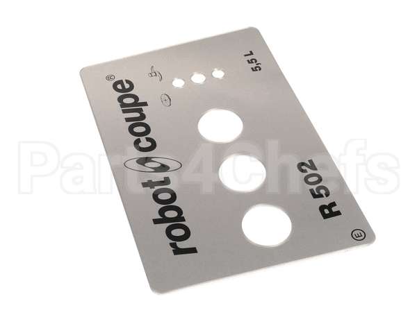 39818 Robot Coupe Front Plate Assembly R502E