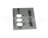 39874 Robot Coupe Front Plate Assembly
