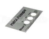 39874 Robot Coupe Front Plate Assembly
