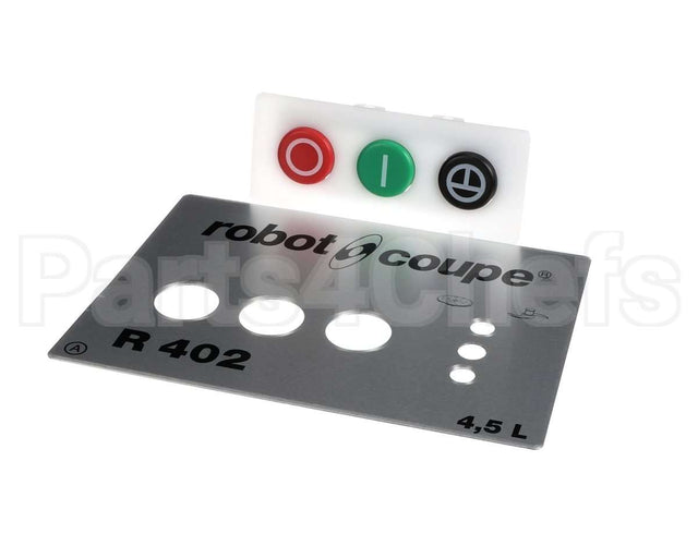 39984 Robot Coupe Control Panel Assembly-R402A