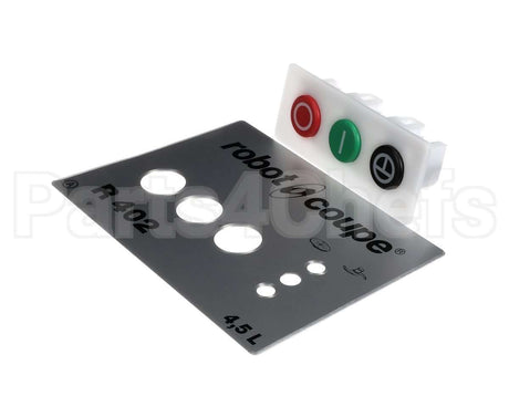 39984 Robot Coupe Control Panel Assembly-R402A