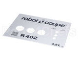 39985 Robot Coupe Front Plate R402A Us