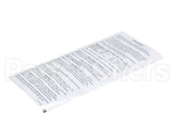 3A1272-01 Hoshizaki Control Box- Label