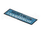 3B0043-01 Hoshizaki Label-Reach-In Refri