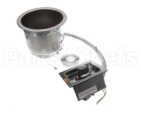 3P-SM507DULS120 Apw Wyott Round Warmer 7Qt T-Stat Contl