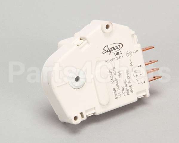 4-960 Continental Refrigeration Timer, Defrost (115V Paragon B1401-00) (