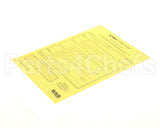 4000-0159-0030 Analox Sensor Signage Pack, Co2, Ifc