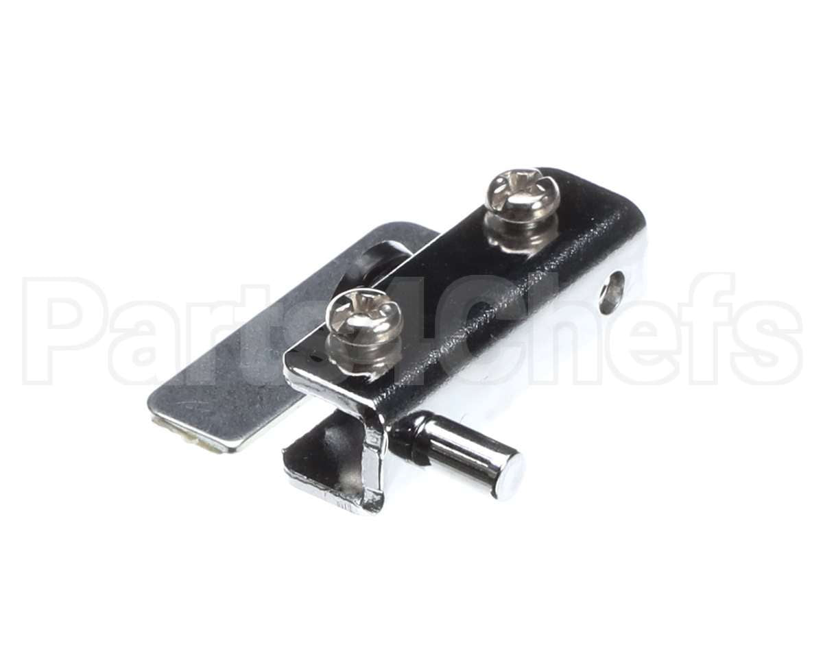40013 Giles Hinge, Glass Door, Rear, Cr5-H