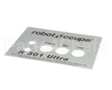 400177 Robot Coupe R3O1U Front Plate