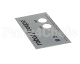 400538 Robot Coupe Front Data Plate
