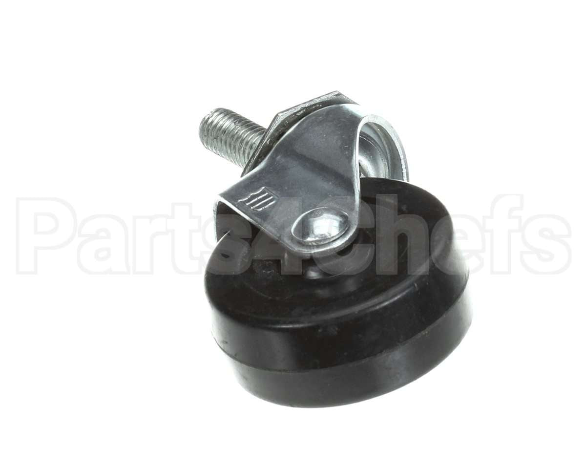 4009 Imperial 2In X 1In Swivel Rubber Caster 3/8In-16X