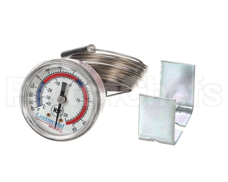 40098 Continental Refrigeration Thermometer, Dial (10 Ft. Cap)
