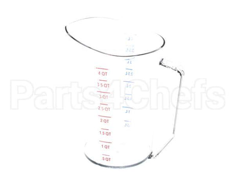 400MCCW135 Cambro Measure Cup 4Qt-Clrcw