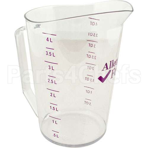 400MCCW441 Compatible Cambro 4 Qt Measuring Cup Allergen-Free