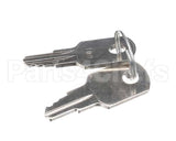 401-882D Beverage Air Key - Door Lock, Slide Mc