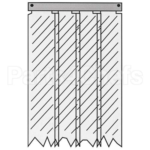 401SA8084484 Compatible Kason Kason - 401Sa8084490 Strip Curtain-Easimnt