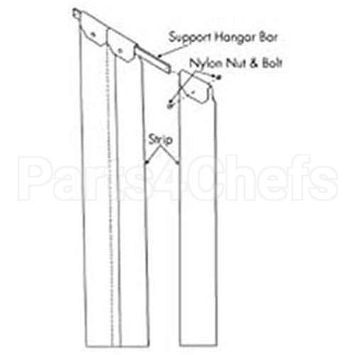 401SC6043184 Compatible Kason Kason - 401Sc6043184 Curtain, Strip