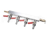 402-191A Beverage Air Manifold Assembly (Four-Way)