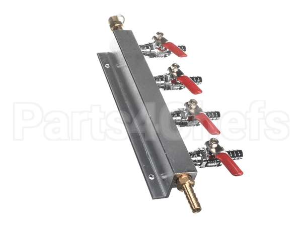 402-191A Beverage Air Manifold Assembly (Four-Way)