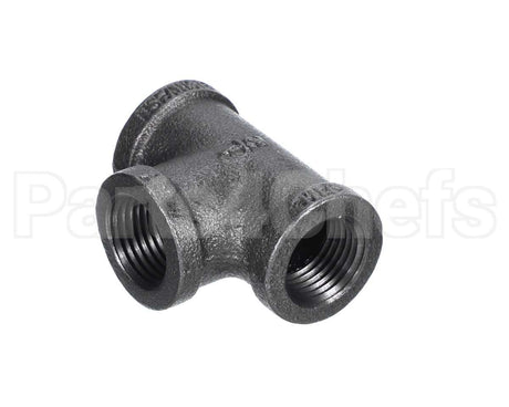40296 Giles Tee,1/2 Npt Black Pipe