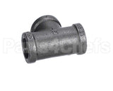 40296 Giles Tee,1/2 Npt Black Pipe