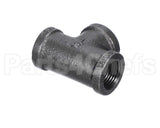 40296 Giles Tee,1/2 Npt Black Pipe