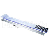 402LA6064284 Compatible Kason Kason 42X84 Stripcurtn Cleat Mount, 9 Strips
