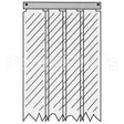 402LA8083884 Compatible Kason Kason - 402La8083884 Strip Curtain-Easimnt