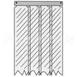 402SA8083884 Compatible Kason Kason - 402La8083884 Strip Curtain-Easimnt