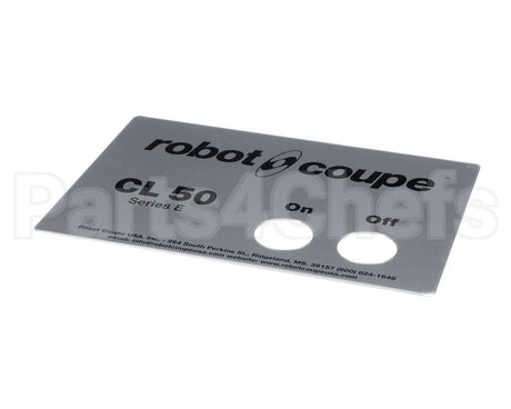 403985 Robot Coupe Front Plate Cl50E Usa