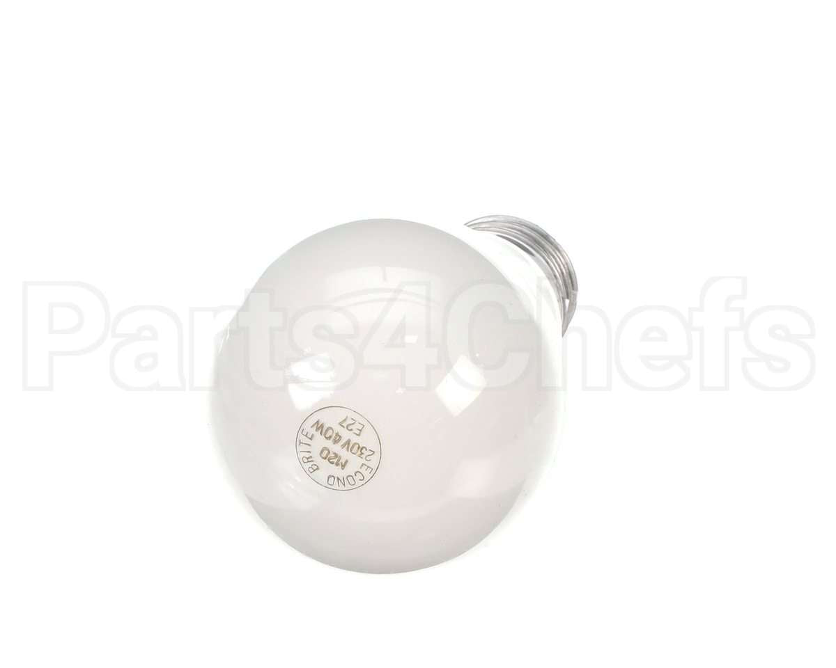 40419 Continental Refrigeration Lamp, 40 Watt Appliance Tuff Skin Coated