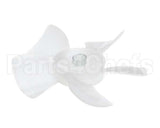 40626 Continental Refrigeration Blade, Fan (Evap) 4 Plastic Ccw (Clear)