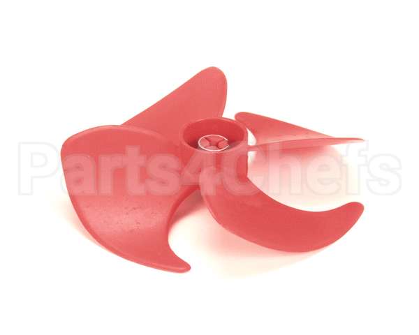 40630 Continental Refrigeration Blade, Fan (Evap) 4 Plastic Ccw (Red)