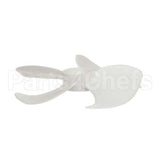 40633 Continental Refrigeration Blade, Fan (Evap) 4 Plastic Cw (White)