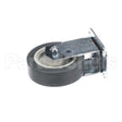 40650 Compatible Giles Caster, 5-In, Rigid, Plate Mount