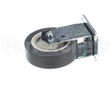 40650 Giles Caster, 5-In, Rigid, Plate Mount
