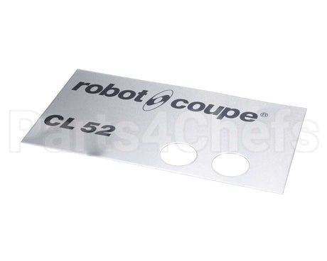 406516 Robot Coupe Cl52 Front Plate