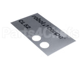406516 Robot Coupe Cl52 Front Plate