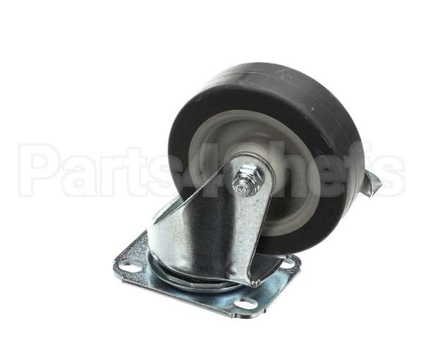 40700 Giles Caster, 5-In, Swivel, W/Brake, Plate Mou