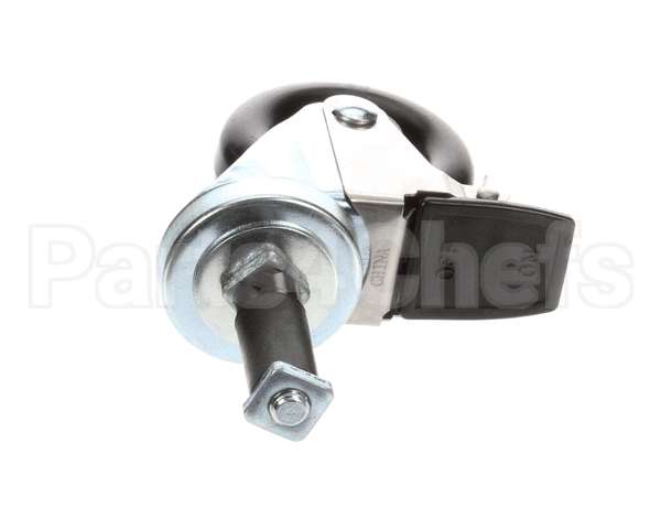 40704 Giles Caster, 4.5-In, Swivel, With Brake, Stem
