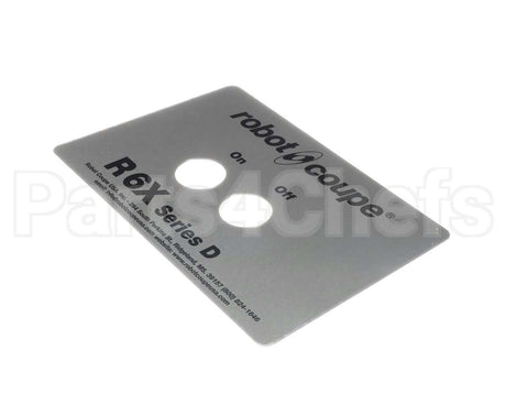 407233 Robot Coupe Front Plate R6X Series D