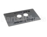 407233 Robot Coupe Front Plate R6X Series D