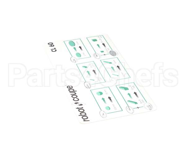 407295 Robot Coupe Cl60 Lateral Disc Plate