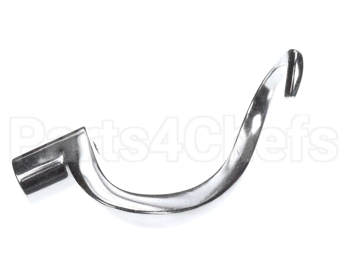 40763 Vollrath Mixer Dough Hook - 10 Qt